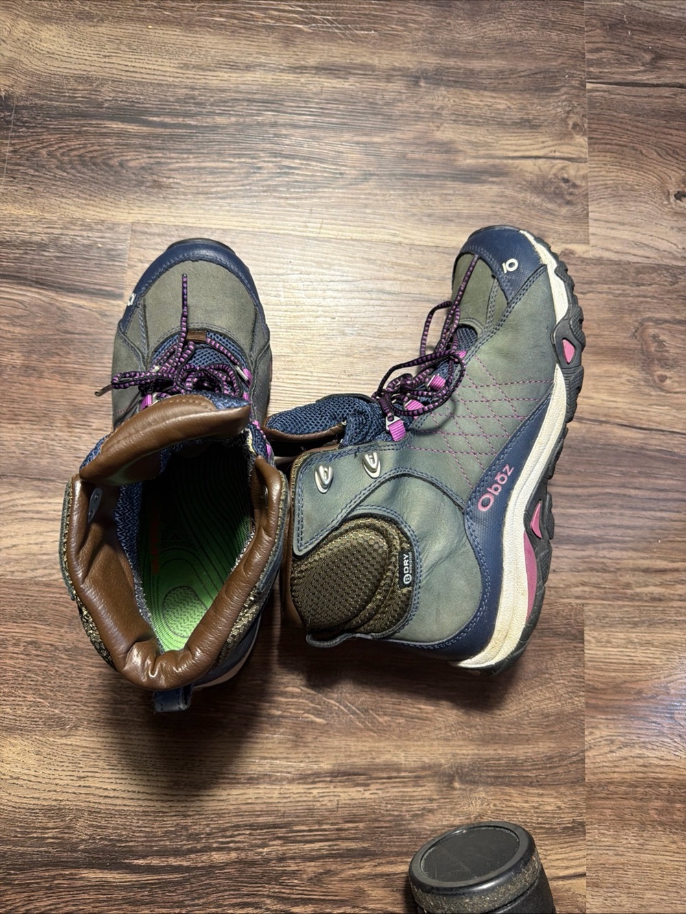 Oboz Women Sapphire Mid B-Dry Waterproof  Leather Hiking Boots Ankle Sz 9
